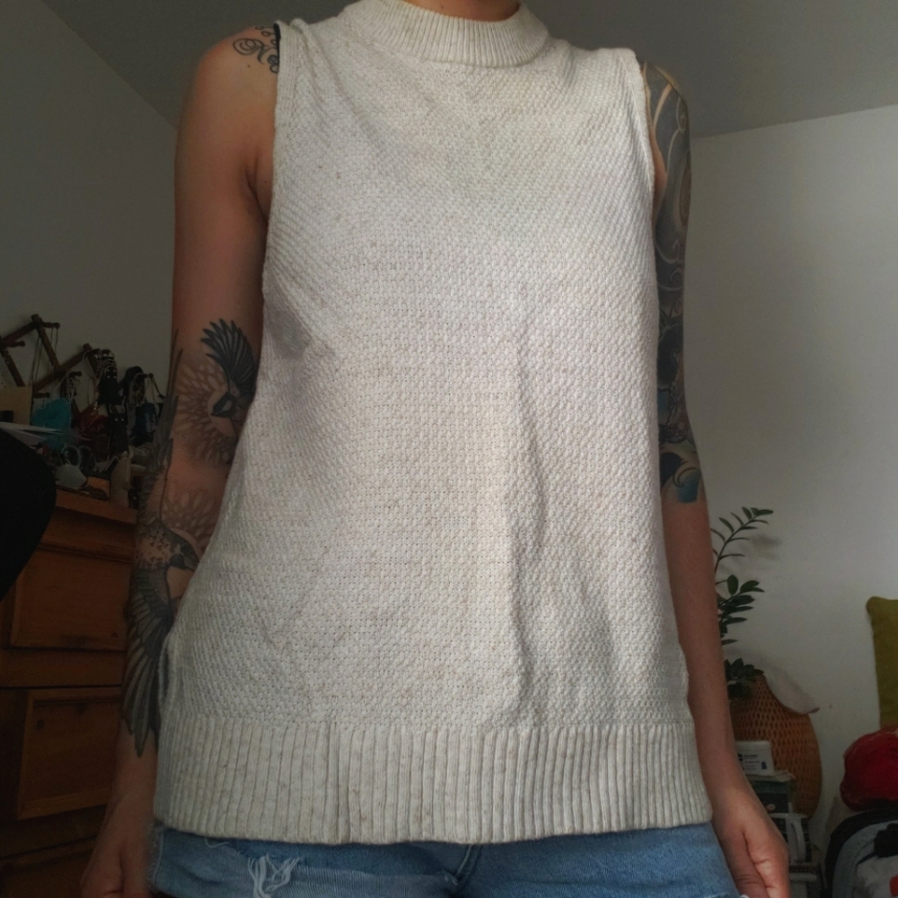 Knit Lou and Grey Vest